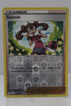 Sannah | 240/264 | Schwert & Schild | Fusionsangriff | Deutsch | Uncommon | Reverse-Holo | Pokémon