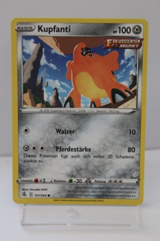 Kupfanti | 191/264 | Schwert & Schild | Fusionsangriff | Deutsch | Common | Non-Holo | Pokémon