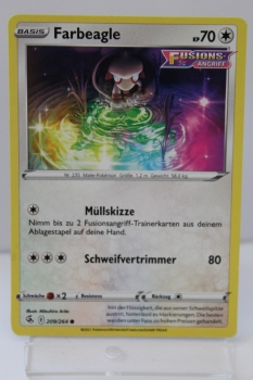 Farbeagle | 209/264 | Schwert & Schild | Fusionsangriff | Deutsch | Common | Non-Holo | Pokémon