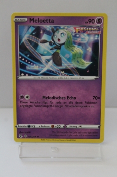 Meloetta | 124/264 | Schwert & Schild | Fusionsangriff | Deutsch | Rare | Non-Holo | Pokémon