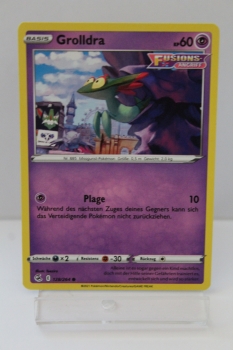 Grolldra | 128/264 | Schwert & Schild | Fusionsangriff | Deutsch | Common | Non-Holo | Pokémon