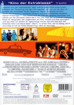 Catch Me If You Can - DVD - Erstauflage ohne FSK-Logo - (Vermietrecht) - Neu & OVP