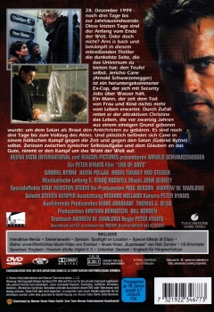 End of Days - Nacht ohne Morgen - Einzel-DVD - Erstauflage ohne FSK-Logo - Neu & OVP