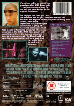 Pitch Black - Planet der Finsternis - Einzel-DVD - (U.K. Import) Neu & OVP