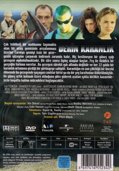 Pitch Black - Planet der Finsternis - Einzel-DVD - (Türkei Import) Neu & OVP