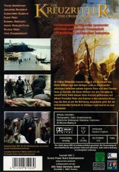 Die Kreuzritter – The Crusaders - Sie plündern für den Glauben. Sie töten für Christus - Einzel-DVD - (Vermietrecht) - Neu & OVP