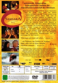 Samsara - Geist und Leidenschaft - (Erstauflage ohne FSK-Logo) - Einzel-DVD - (Vermietrecht) - Neu & OVP