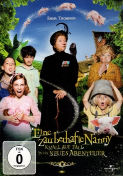 Eine zauberhafte Nanny - Knall auf Fall in ein neues Abenteuer - Einzel-DVD - (Vermietrecht) - Neu & OVP