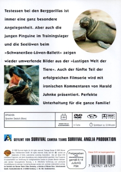 Die lustige Welt der Tiere 5 - (Neuauflage ohne FSK-Logo) - Einzel-DVD - (Vermietrecht) - Neu & OVP