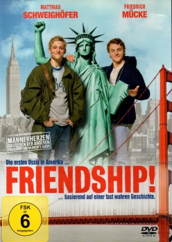 Friendship! - Die ersten Ossis in Amerika … basierend auf einer fast wahren Geschichte - Einzel-DVD - Neu & OVP