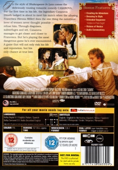 Casanova - (U.K. Import) - Einzel-DVD - Neu & OVP