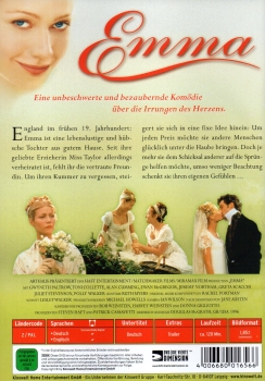 Emma - (Erstauflage ohne FSK-Logo) - Einzel-DVD - (Vermietrecht) - Neu & OVP