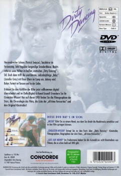Dirty Dancing - (2. Auflage ohne FSK-Logo) - Einzel-DVD - (Vermietrecht) - Neu & OVP