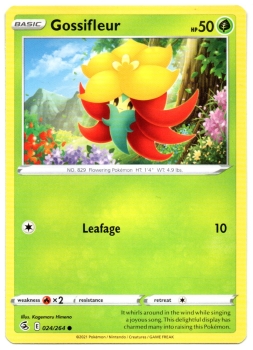 Gossifleur (Cottini) | 024/264 | Schwert & Schild | Fusionsangriff | Englisch | Common | Non-Holo | Pokémon