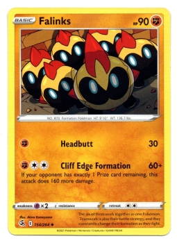 Falinks (Legios) | 154/264 | Schwert & Schild | Fusionsangriff | Englisch | Uncommon | Non-Holo | Pokémon