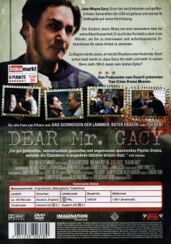 Preview: Dear Mr. Gacy - (Uncut) - (Vermietrecht) - Einzel-DVD - Neu & OVP