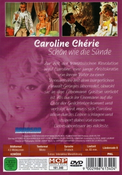 Caroline Chérie - Schön wie die Sünde - Einzel-DVD - Neu & OVP