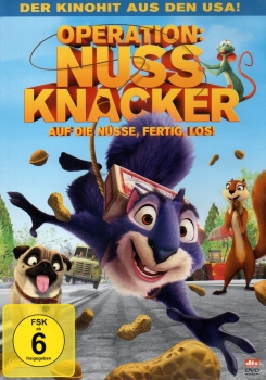 Operation: Nussknacker - Auf die Nüsse, Fertig, Los! - (Vermietrecht) - Einzel-DVD - Neu & OVP