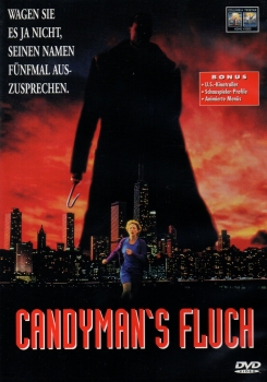 Candyman's Fluch . Wagen Sie es ja nicht, seinen Namen fünfmal auszusprechen. - (Erstauflage) - (Vermietrecht) - Einzel-DVD - Neu & OVP