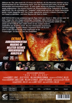 Run for Blood - Ungeschnittene Fassung - (Vermietrecht) - Einzel-DVD - Neu & OVP
