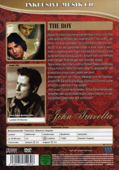 John Travolta in - The Boy - 2-Disc-Special-Edition - Einzel-DVD / CD - Neu & OVP