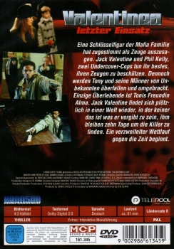 Valentines letzter Einsatz - Einzel-DVD - Neu & OVP