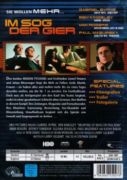 Im Sog der Gier - Macht, Sex, Geld - Sie haben alles und wollen mehr... - (Vermietrecht) - Einzel-DVD - Neu & OVP