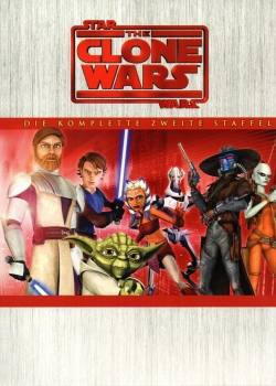 Star Wars - The Clone Wars - Die komplette zweite Staffel - (Vermietrecht) - 4-DVD Box im Pappschuber - Neu & OVP