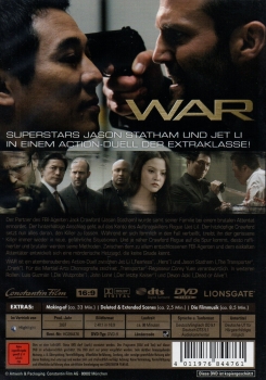 WAR - (Vermietrecht) - Einzel-DVD - Neu & OVP