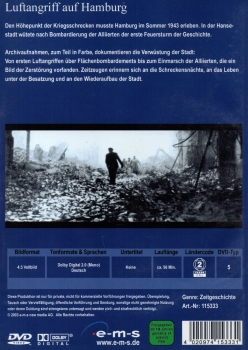 Luftangriff auf Hamburg - Deutsche Städte in Flammen - DVD - Neu & OVP