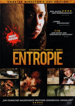 Entropie - Ein Mann Vier Schicksale ... und eine ganze Welt am Rande des Chaos - Unrated Director's Cut Edition - Uncut Version - Einzel-DVD - Neu & OVP