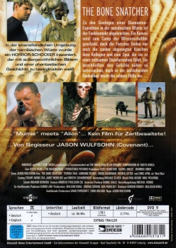 The Bone Snatcher - Das Grauen lauert in der Wüste - (Vermietrecht) - Einzel-DVD - Neu & OVP