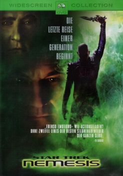Star Trek 10: Nemesis - Die letzte Reise einer Generation beginnt - (Paramount Widescreen-Collection) - Einzel-DVD - Neu & OVP
