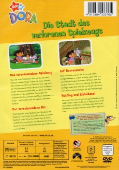 Dora - Die Stadt des verlorenen Spielzeugs - (Vermietrecht) - Einzel-DVD - Neu & OVP