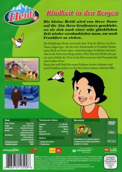 Heidi - Kindheit in den Bergen - Einzel-DVD - Neu & OVP