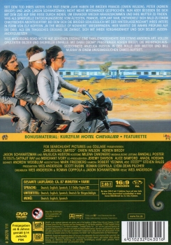 Darjeeling Limited - (Vermietrecht) - Einzel-DVD - Neu & OVP
