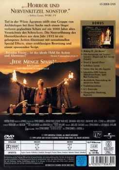 Die Mumie - (Collector's Widescreen Edition) - (Vermietrecht) - Einzel-DVD - Neu & OVP