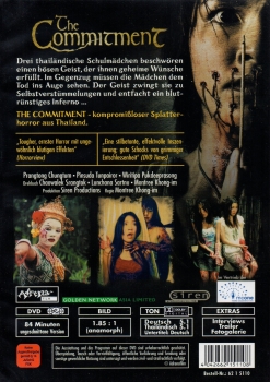 The Commitment - Wünsch dir alles was du willst... und dann stirb! - (Vermietrecht) - Einzel-DVD - Neu & OVP
