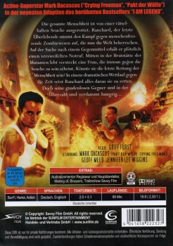 I am Omega - Der letzte Überlebende kämpft auf dem Planet der Toten. - Einzel-DVD - Neu & OVP