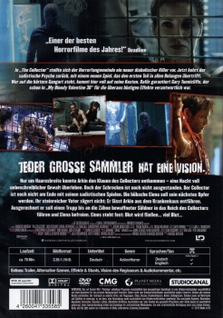 The Collection - The Collector 2 - Jeder grosse Sammler hat eine Vision. - (Vermietrecht) - Einzel-DVD - Neu & OVP
