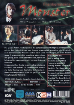 Frankensteins Monster - (Vermietrecht) - Einzel-DVD - Neu & OVP