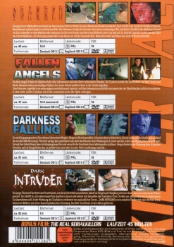 Killer Pac - Scarred / Fallen Angels / Darkness Falling / Dark Intruder Inkl. Bonusfilm: The Real Serialkillers - Doppel-DVD - Neu & OVP