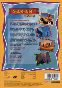 Yakari: Folge 5 - Freunde fürs Leben - Einzel-DVD - Neu & OVP