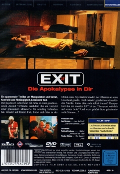 Exit - Die Apokalypse in Dir - (Vermietrecht) - Einzel-DVD - Neu & OVP