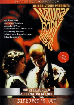 Natural Born Killers - Director's Cut mit zusätzlichem alternativem Ende - (Letterbox-Edition) - (Neue Version) - Einzel-DVD - Neu & OVP