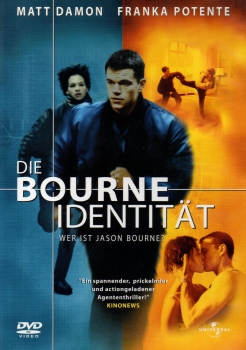 Die Bourne Identität - Wer ist Jason Bourne? - (Vermietrecht) - Einzel-DVD - Neu & OVP