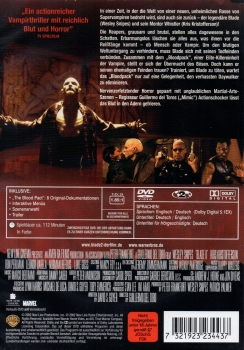 Blade II - (Vermietrecht) - Einzel-DVD - Neu & OVP