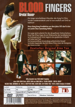 Blood Fingers - Brutal Boxer - (Vermietrecht) - Einzel-DVD - Neu & OVP