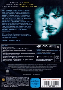 Butterfly Effect - Das Ende ist erst der Anfang - (Vermietrecht) - Doppel-DVD - Neu & OVP