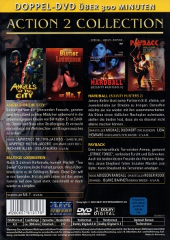 Action Collection 2 - Angel of the City - Hardball (Bounty Hunters II) - Blutige Lorbeeren - Payback - Doppel-DVD - Neu & OVP